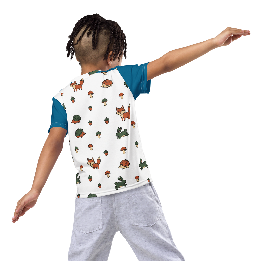 Camiseta Forest Tee de Métrica Studio para niños, inspiración natural