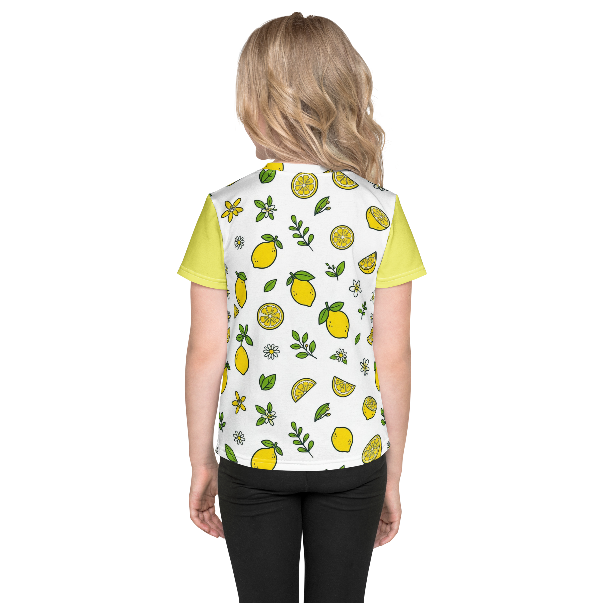 Camiseta Lemon Tee de Métrica Studio para niños, colección Little World