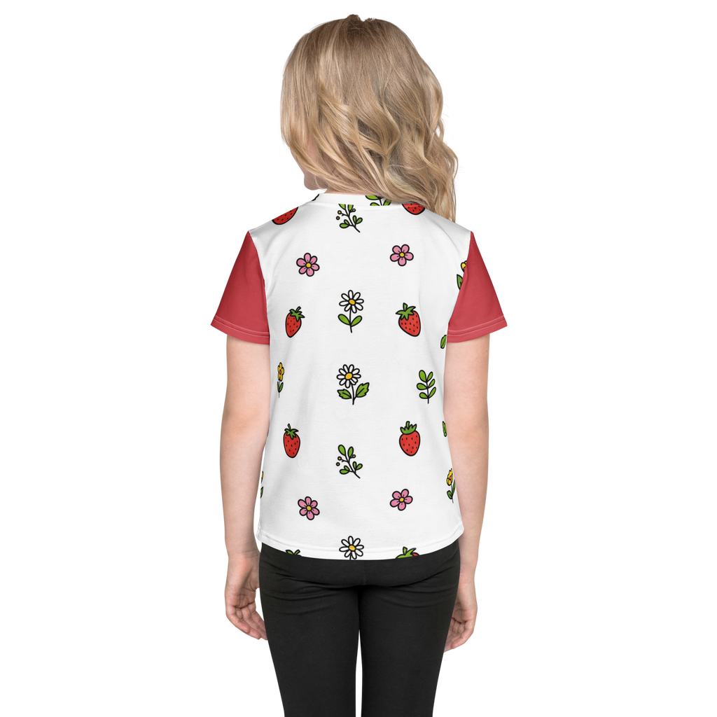 Strawberry Tee niños - camiseta exploradora de Métrica Studio