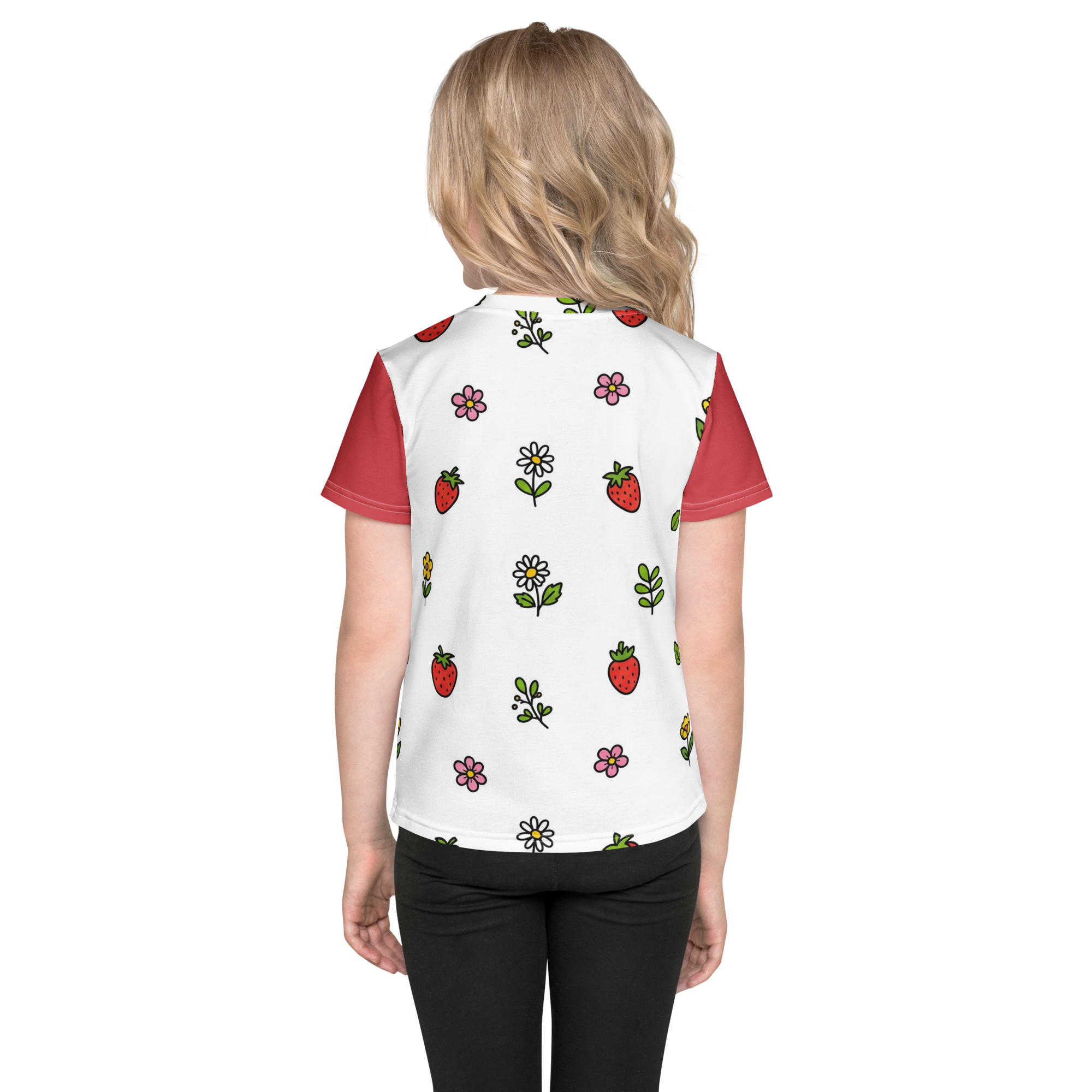Strawberry Tee niños - camiseta exploradora de Métrica Studio