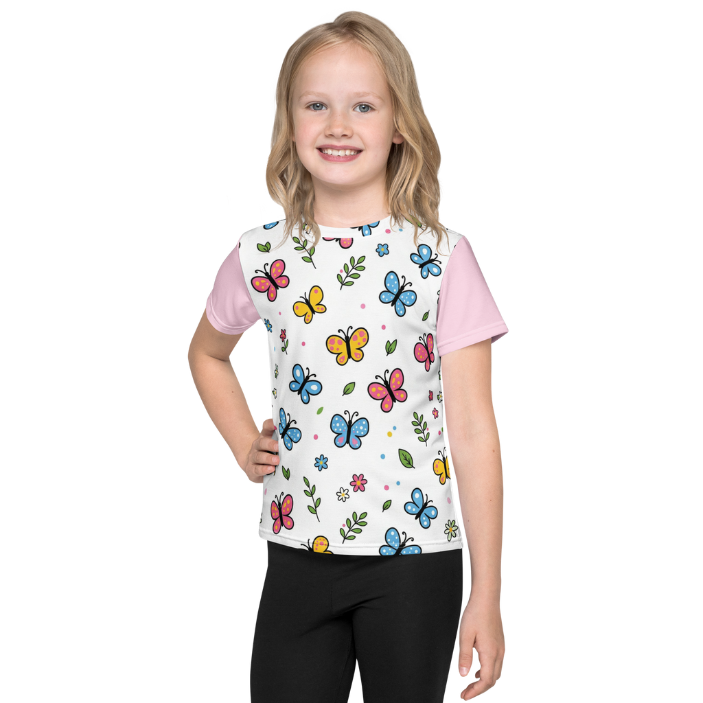 Camiseta Butterfly Tee de Métrica Studio para niños, colección Little World