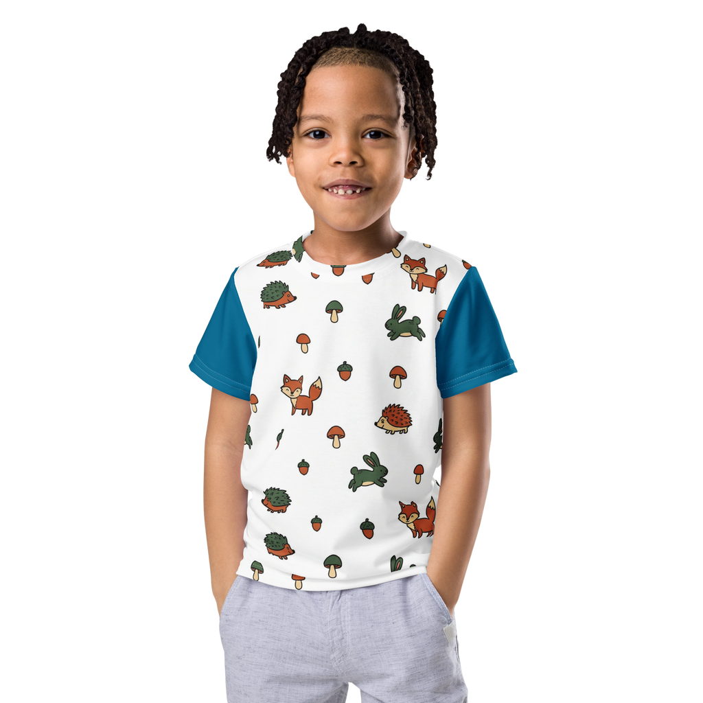 Camiseta Forest Tee de Métrica Studio para niños, inspiración natural