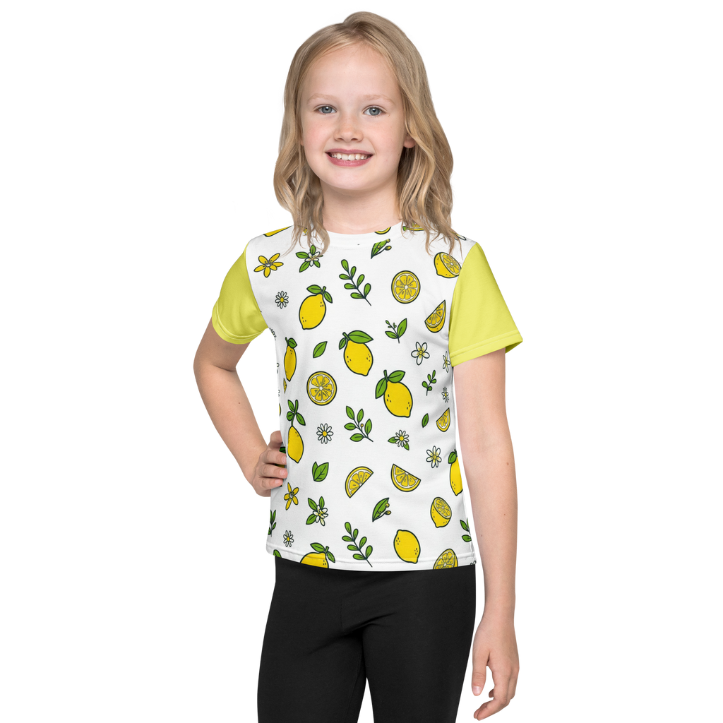 Camiseta Lemon Tee de Métrica Studio para niños, colección Little World