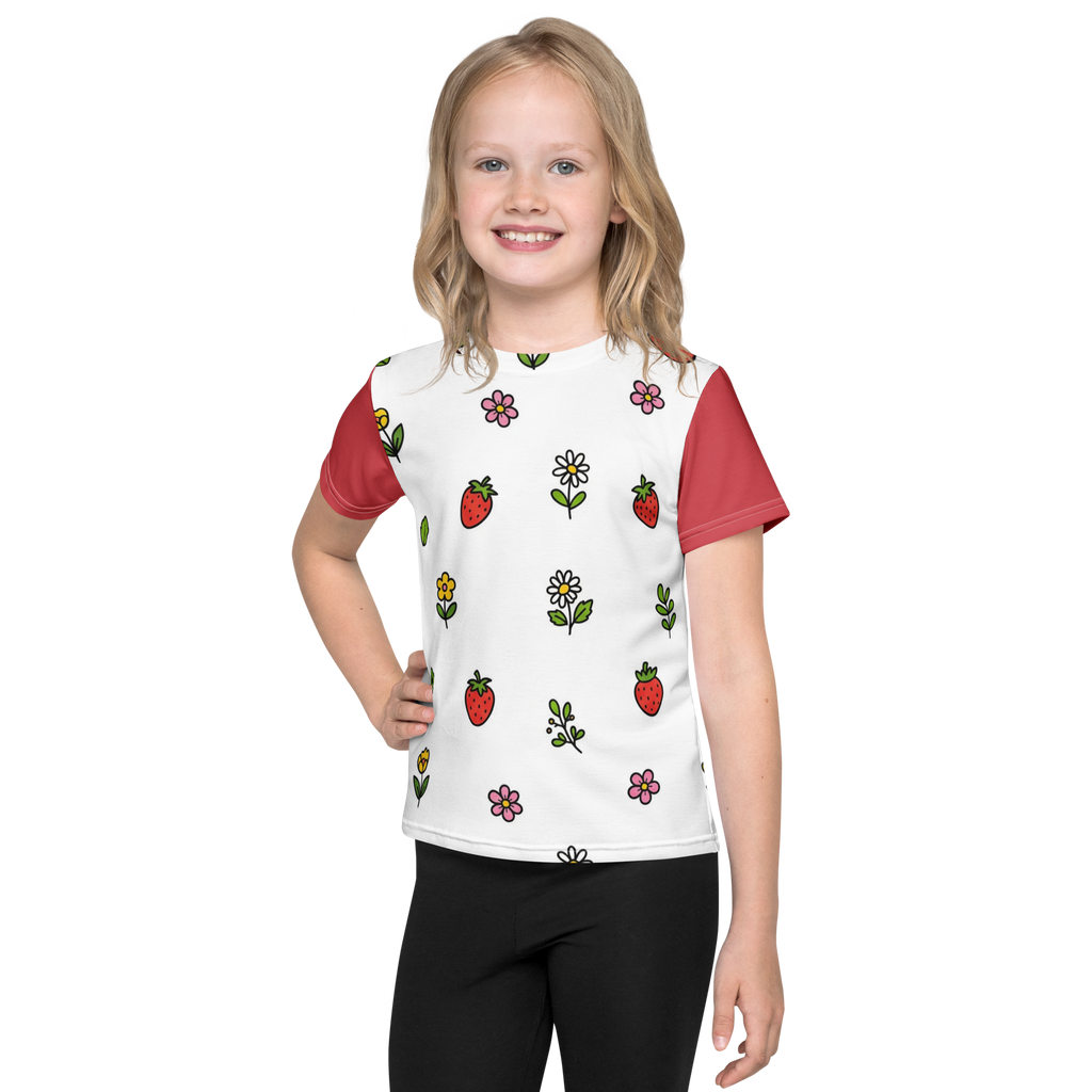 Strawberry Tee niños - camiseta exploradora de Métrica Studio