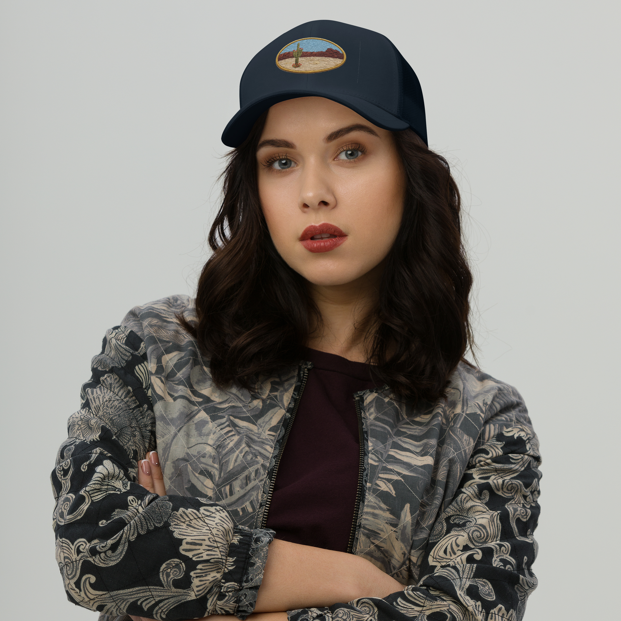 Gorra Trucker Desierto Wild Horizons unisex de Métrica Studio